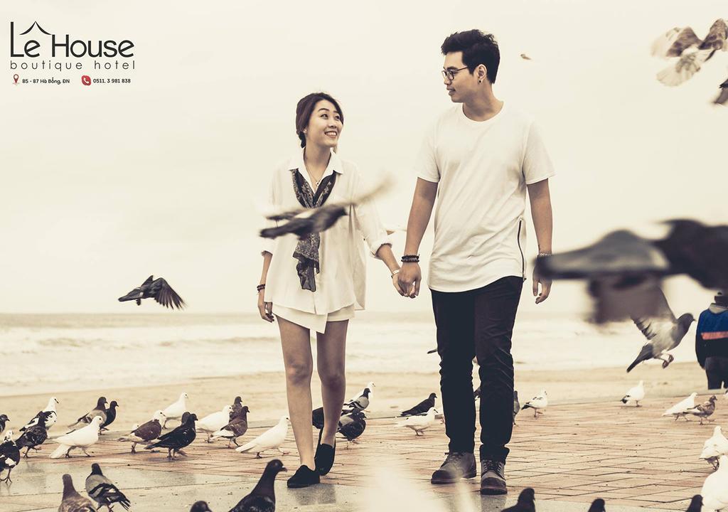 Le House Boutique Hotel - 100M To The Beach Дананг Екстериор снимка